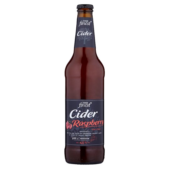 Tesco Finest Cider Raspberry 500 ml Tesco Potraviny