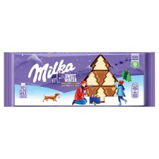 Milka Sweet Winter, Alpine Milk and White Chocolate 100 g