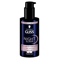 Schwarzkopf Gliss Night Elixir Overnight Reconstruction nočný elixír na vlasy 100 ml