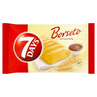 7 Days Borseto Pečivo z kysnutého lístkového cesta s kakaovou náplňou 60 g