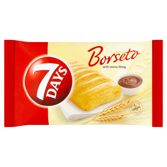 7 Days Borseto Pečivo z kysnutého lístkového cesta s kakaovou náplňou 60 g
