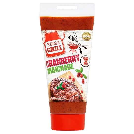 Tesco Grill Marináda brusnicová 150 ml