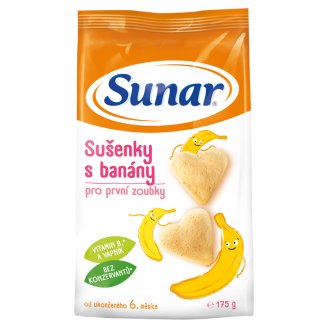 Sunárek Sušienky s banánmi 175 g