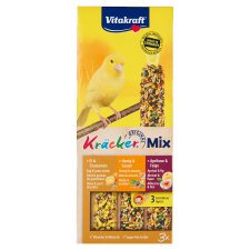 Vitakraft Kräcker Mix doplnkové krmivo pre kanáriky 3 ks 80 g