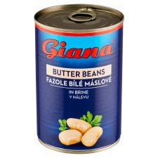 Giana Biela maslová fazuľa v slanom náleve 400 g