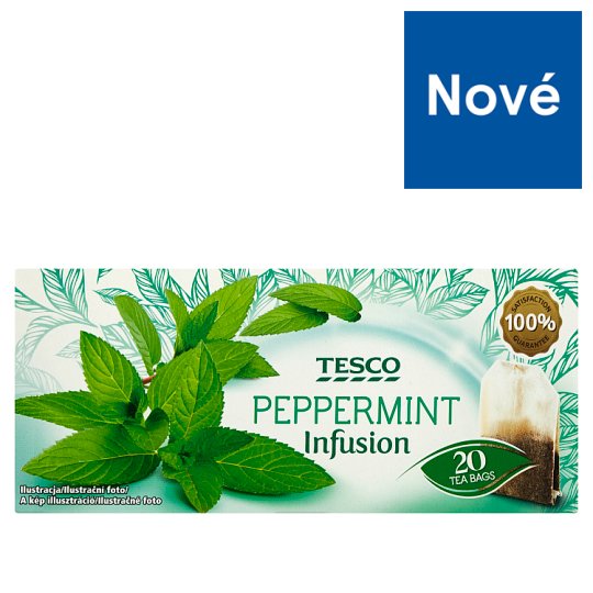 Tesco Mäta pieporná bylinný čaj 20 x 2 g