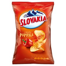 Slovakia Chips S príchuťou paprika 60 g