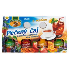 Natur Products Pečený čaj s medom 4 x 40 ml