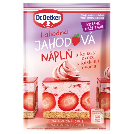 Dr. Oetker Jahodová náplň 50 g