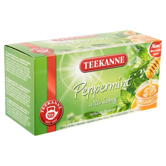 TEEKANNE Peppermint with Honey bylinný čaj, 20 vrecúšok, 30 g