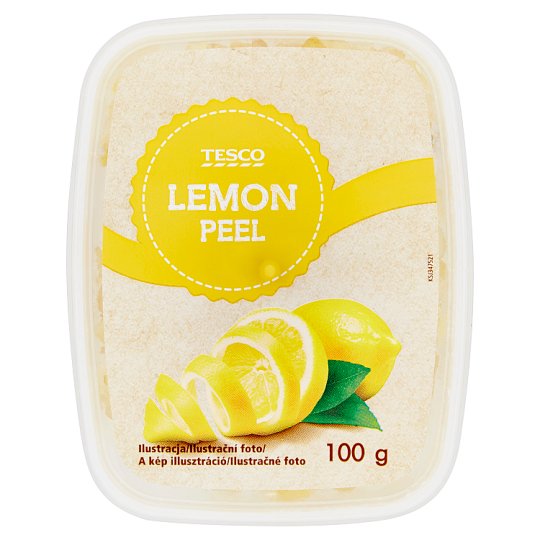 Tesco Citrónová kôra kandizovaná 100 g