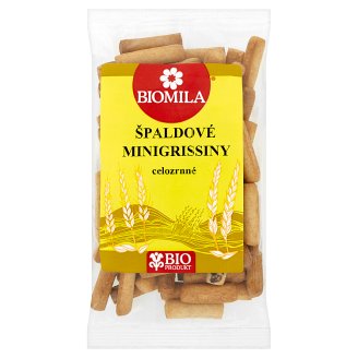 Biomila Špaldové minigrissiny celozrnné bio 120 g