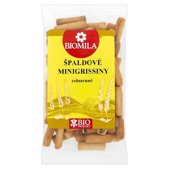 Biomila Špaldové minigrissiny celozrnné bio 120 g