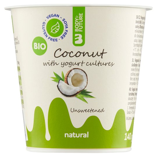 Body&Future Coconut with Yogurt Cultures Natural 140 g