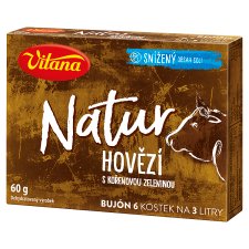 Vitana Natur bujón hovädzí s koreňovou zeleninou 6 x 10 g (60 g)