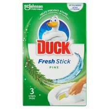 Duck Fresh Stick Pine Gel Tape for Toilet Bowl 3 x 9 g (27 g)