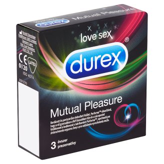 Durex Mutual Pleasure prezervatívy 3 ks
