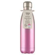 Tesco Home Pink Ombre Insulated Bottle 500 ml