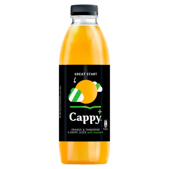Cappy+ Orange & Tangerine & Grape Juice 800 ml