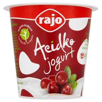 Rajo Acidko Jogurt brusnica 135 g