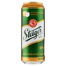 Steiger Light Draft Beer 10% 0.5 L