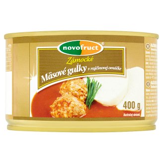 Novofruct Zámocké mäsové guľky v rajčinovej omáčke 400 g