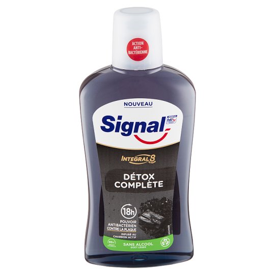 Signal Mouthwash Nature Elements Charcoal 500 ml Tesco Groceries