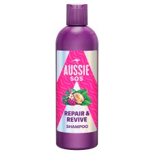 Aussie SOS Repair & Revive Šampón 300 ml na Suché, Namáhané a Poškodené Vlasy