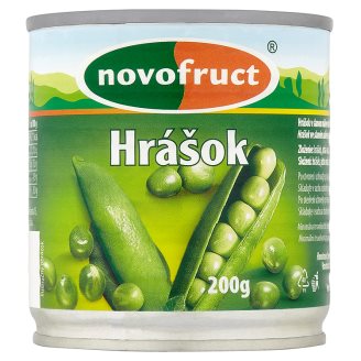 Novofruct Hrášok v slanom náleve sterilizovaný 200 g