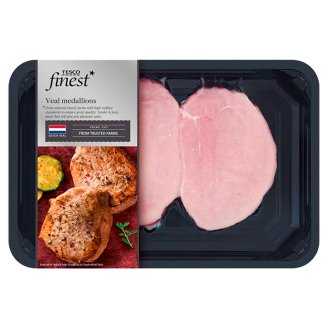 Tesco Finest Teľacie medailónky zo stehna 0,200 kg