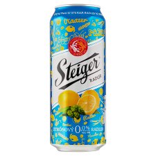 Steiger Radler 0.0% Light Lemon Non-Alcoholic 0.5 L