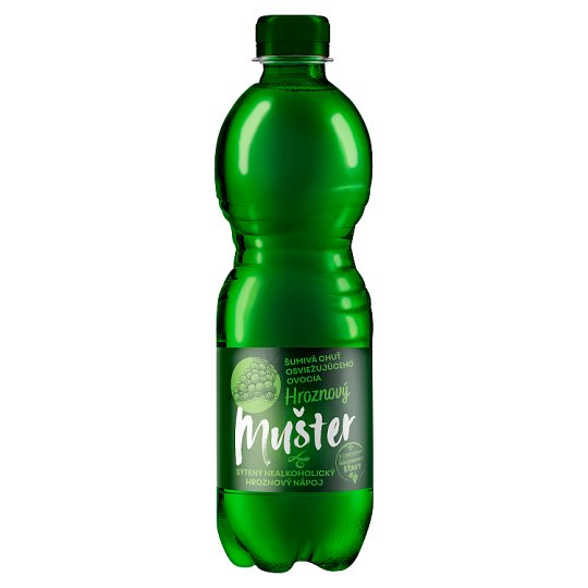 Grape Must Sparkling Soft Grape Drink 0.5 L Tesco Groceries