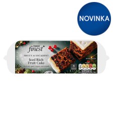 Tesco Finest Iced Rich Fruit Cake 400 g