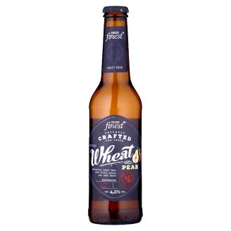 Tesco Finest Light Special Wheat Beer with Pear Taste Unfiltered 330 ml