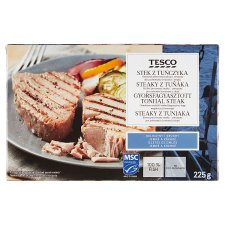 Tesco Steaky z tuniaka 225 g