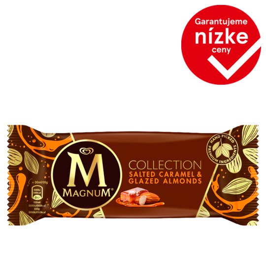 Magnum Ice Cream SALTED CARAMEL & GLACED ALMONDS 74 g Tesco Groceries