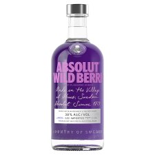 Absolut Wild Berri vodka lesné ovocie 38 % 0,7 l