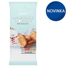 Tesco Abominable Snowballs Mini Biscuits 100 g