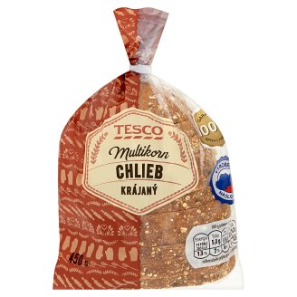Tesco Multikorn chlieb krájaný 450 g