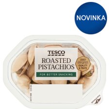 Tesco Pistácie v škrupine pražené 50 g