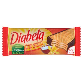 Diabeta Oblátka smotanová 32 g