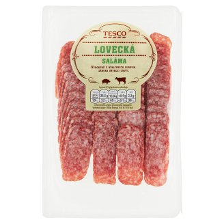 Tesco Lovecká saláma nárez 75 g