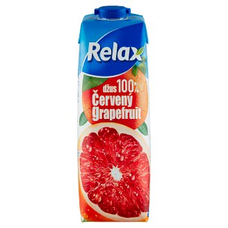 Relax 100% červený grapefruit 1 l