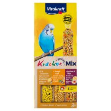 Vitakraft Kräcker Mix doplnkové krmivo pre andulky 3 ks 80 g