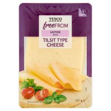 Tesco Free From Tilsit Type Cheese 150 g