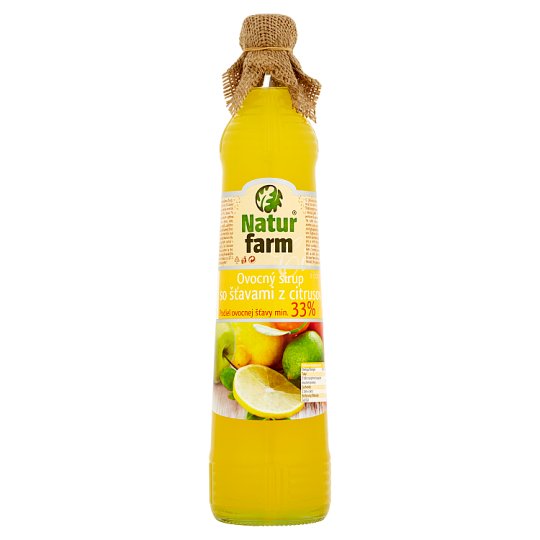 Nature Farm Fruit Syrup with the Juice of Citrus 0.7 L