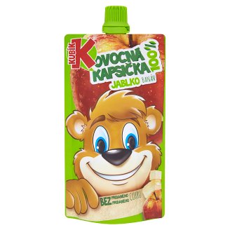 Kubík 100% ovocná kapsička jablko, banán 100 g