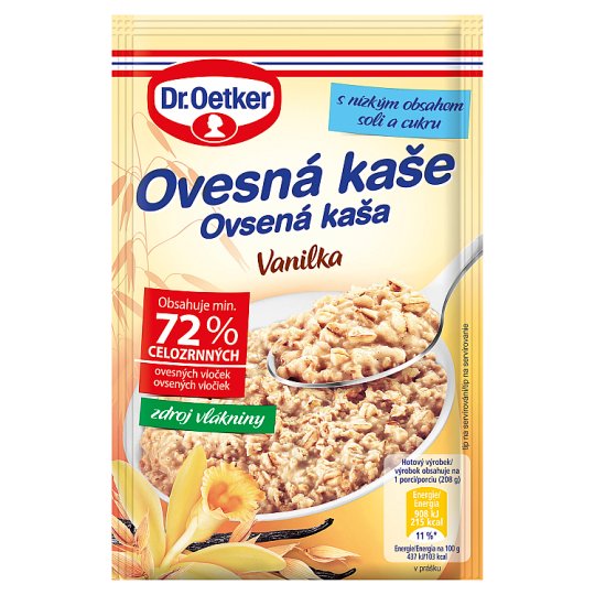 Dr. Oetker Oatmeal Porridge Vanilla 58 g
