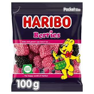 Haribo Berries želé s ovocnou príchuťou 100 g