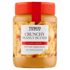 Tesco Crunchy Peanut Butter 340 g